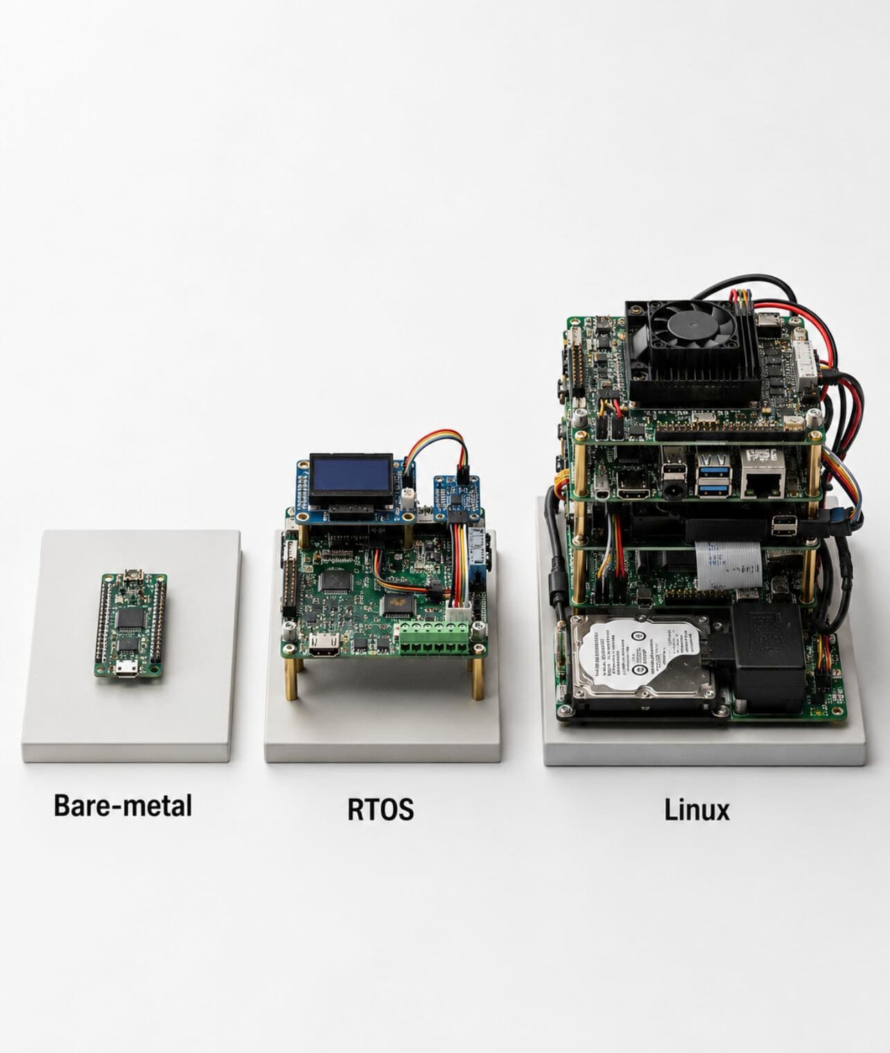 Choosing Linux, RTOS or bare metal