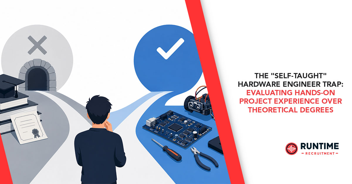 The "Self-Taught" Hardware Engineer Trap: Evaluating Hands-On Project Experience Over Theoretical Degrees