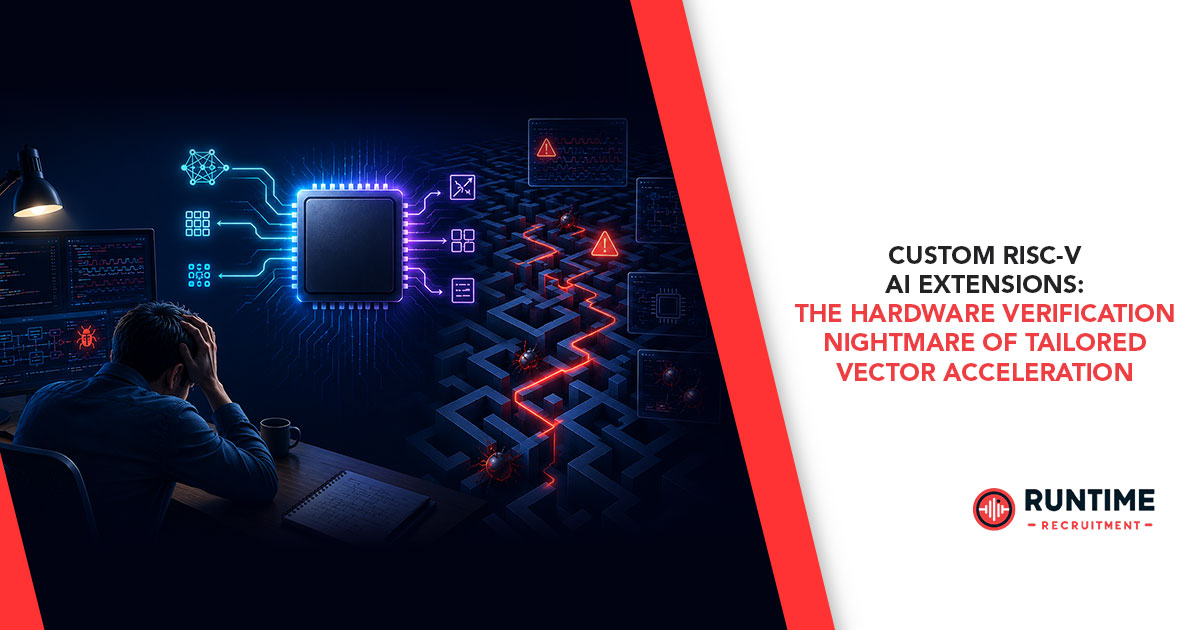 Custom RISC-V AI Extensions: The Hardware Verification Nightmare of Tailored Vector Acceleration