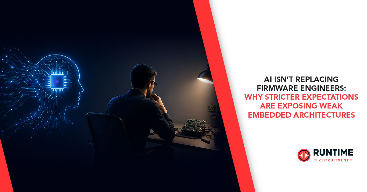 AI Isn’t Replacing Firmware Engineers: Why Stricter Expectations are Exposing Weak Embedded Architectures