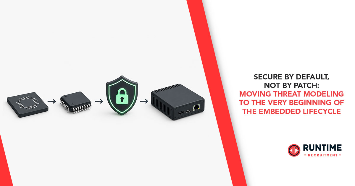 Secure by Default, Not by Patch: Moving Threat Modeling to the Very Beginning of the Embedded Lifecycle