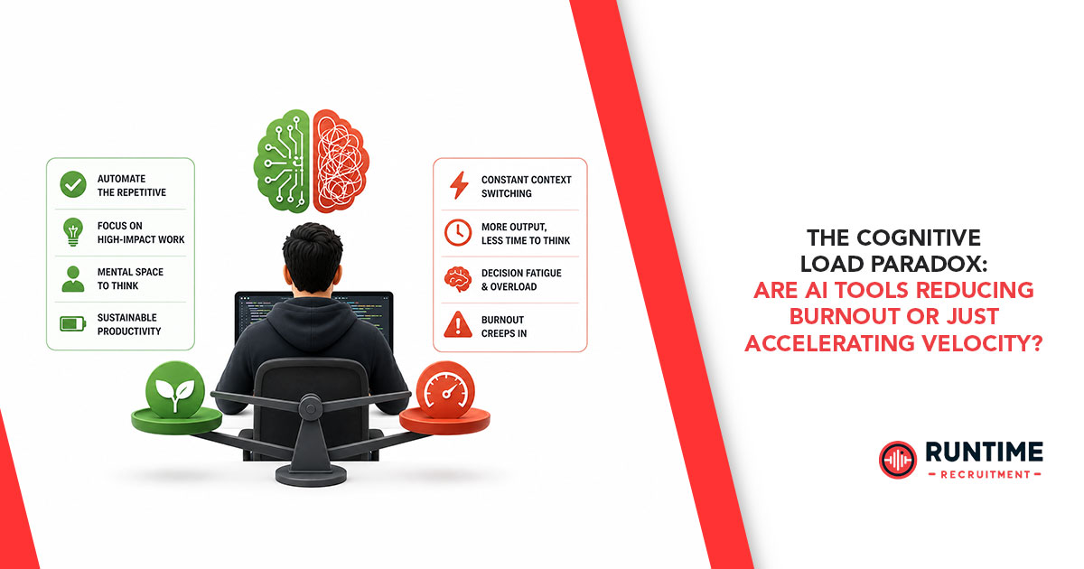 The Cognitive Load Paradox: Are AI Tools Reducing Burnout or Just Accelerating Velocity?