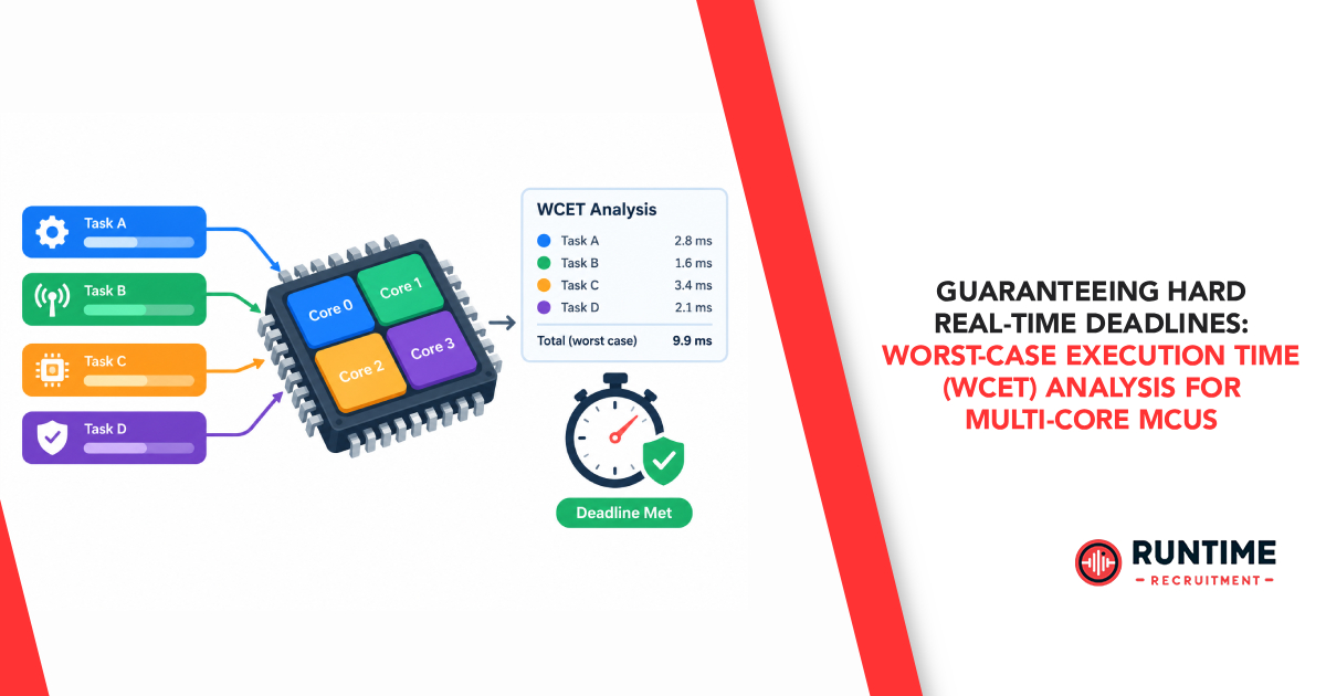 Guaranteeing Hard Real-Time Deadlines: Worst-Case Execution Time (WCET) Analysis for Multi-Core MCUs