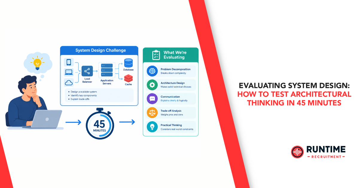 Evaluating System Design: How to Test Architectural Thinking in 45 Minutes
